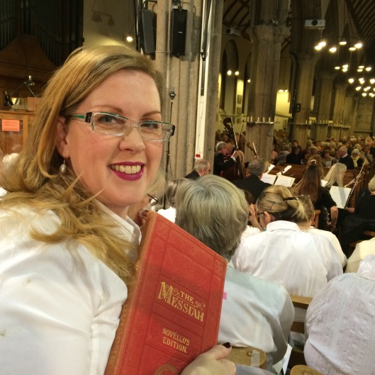 Singing Handel's Messiah in St Andrew's Church, Plymouth, Christmas 2014